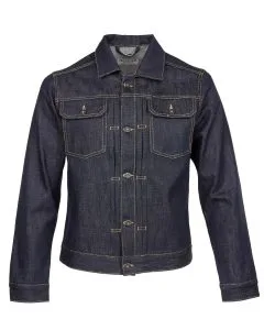 1958 Roamer Jacket 15oz Indigo Pike Brothers - vue avant