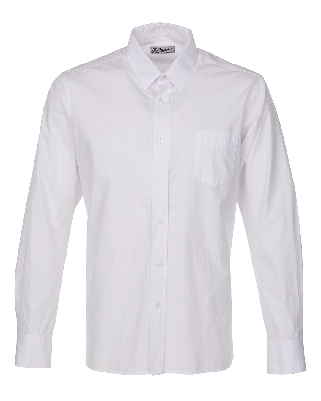 1947 Albatros Shirt White Chambray dos