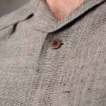 1947 Albert Shirt Sherkin Grey du00e9tail