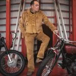 Pike Brothers 1905 Hauler Jacket Goliath Cord Mosterd - jas gedragen, hoofdfoto - Holdfast Frankrijk