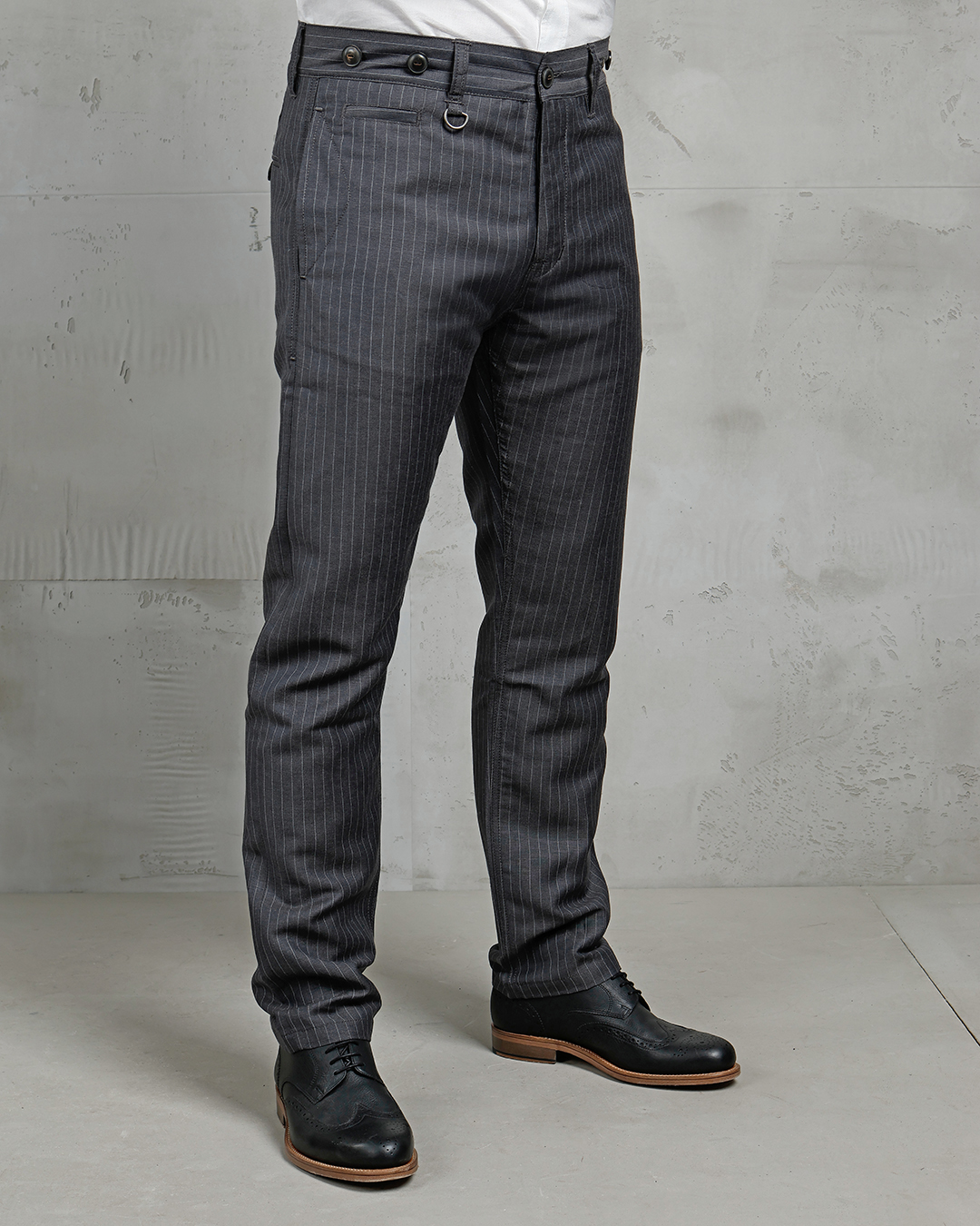 1923 Buccanoy Pant Chicago Grey Pike Brothers