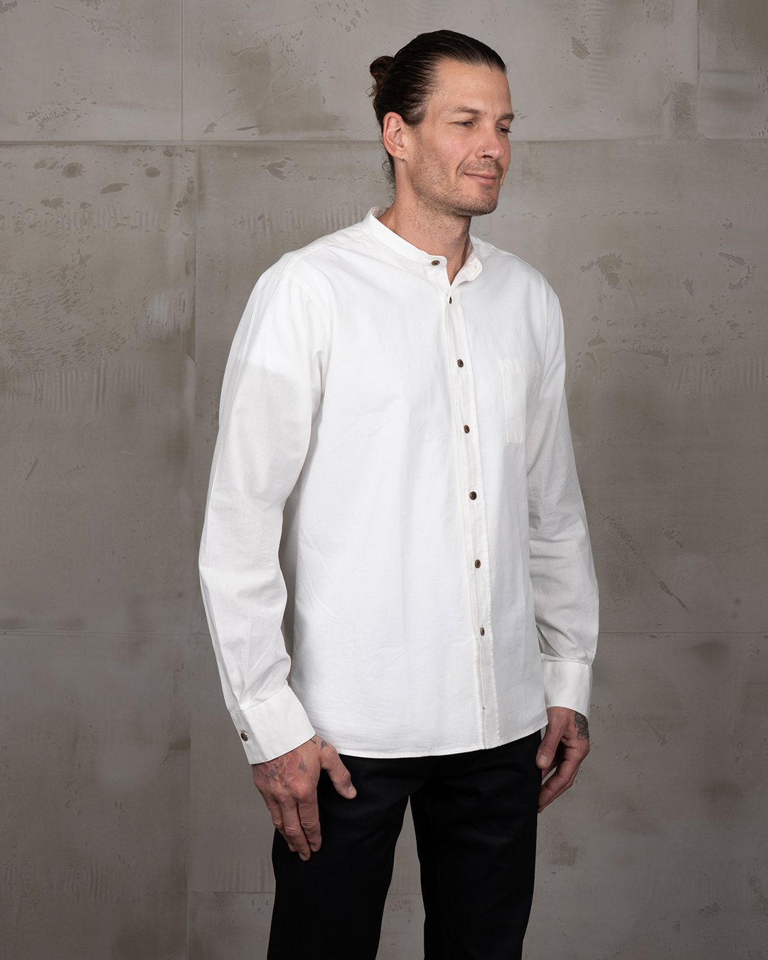 1923 Buccanoy Shirt Wit Chambray Pike Brothers