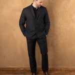 Pike Brothers 1927 Harvester Jacket Chicago Black - veste portée - Holdfast France
