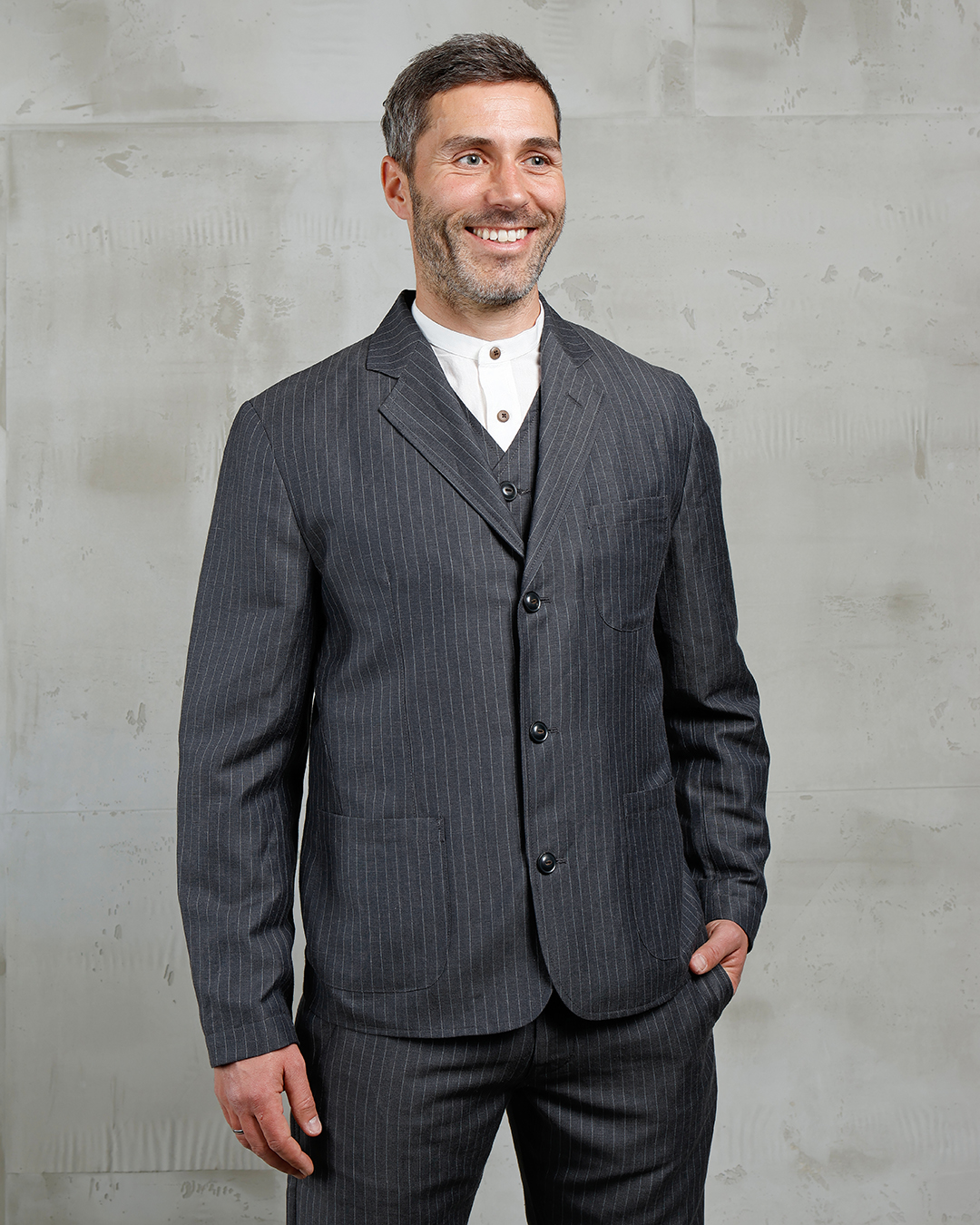 1927 Harvester Jacket Chicago Grey Pike Brothers