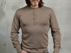 1927 Henley Shirt Long Sleeve Mud Pike Brothers