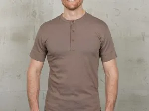 1927 Henley Shirt Short Sleeve Mud Pike Brothers