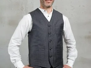 1937 Roamer Vest Chicago Grey Pike Brothers