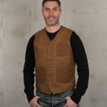 1937 Roamer Vest Waxed Tan Pike Brothers