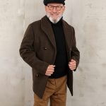1938 Pea Coat Chestnut Brown Pike Brothers dos
