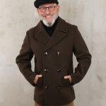 Pike Brothers 1938 Pea Coat Chestnut Brown - Caban laine - Holdfast France
