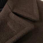 1938 Pea Coat Chestnut Brown Pike Brothers profil