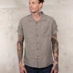 1947 Albert Shirt Sherkin Grey Pike Brothers