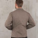 1948 Crafter Jacket HBT Brown vue de dos Pike Brothers Holdfast
