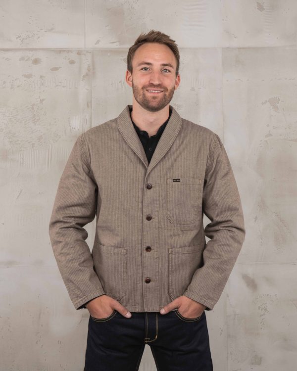 Veste Workwear Homme - 1948 Crafter Jacket HBT Brown Pike Brothers
