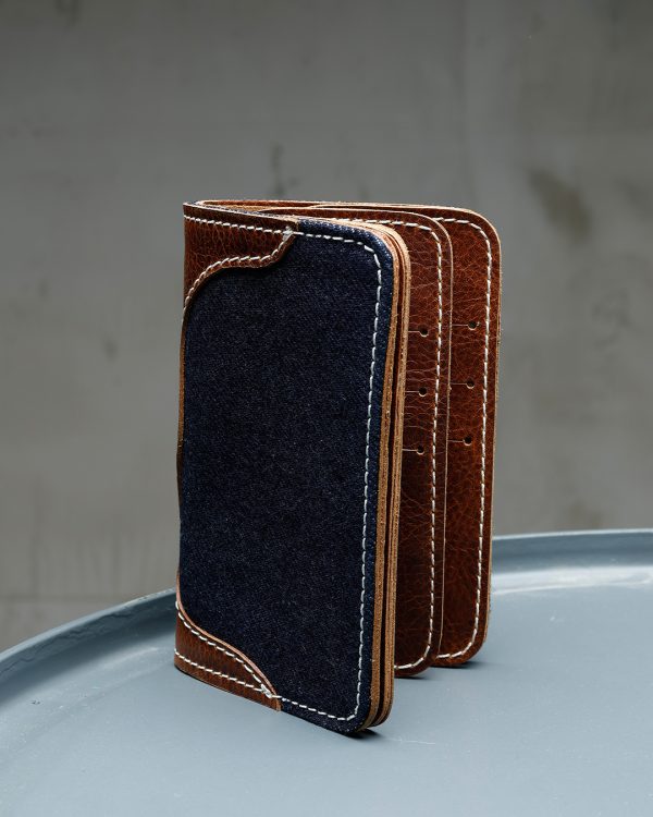 Portefeuille Denim Japonais - 1949 Montana Wallet Japanese Denim Pike Brothers