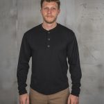 1963 Roadie Shirt Long Sleeve Texas Black Pike Brothers