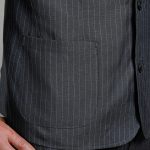1927 Harvester Jacket Chicago Gray du00e9tail
