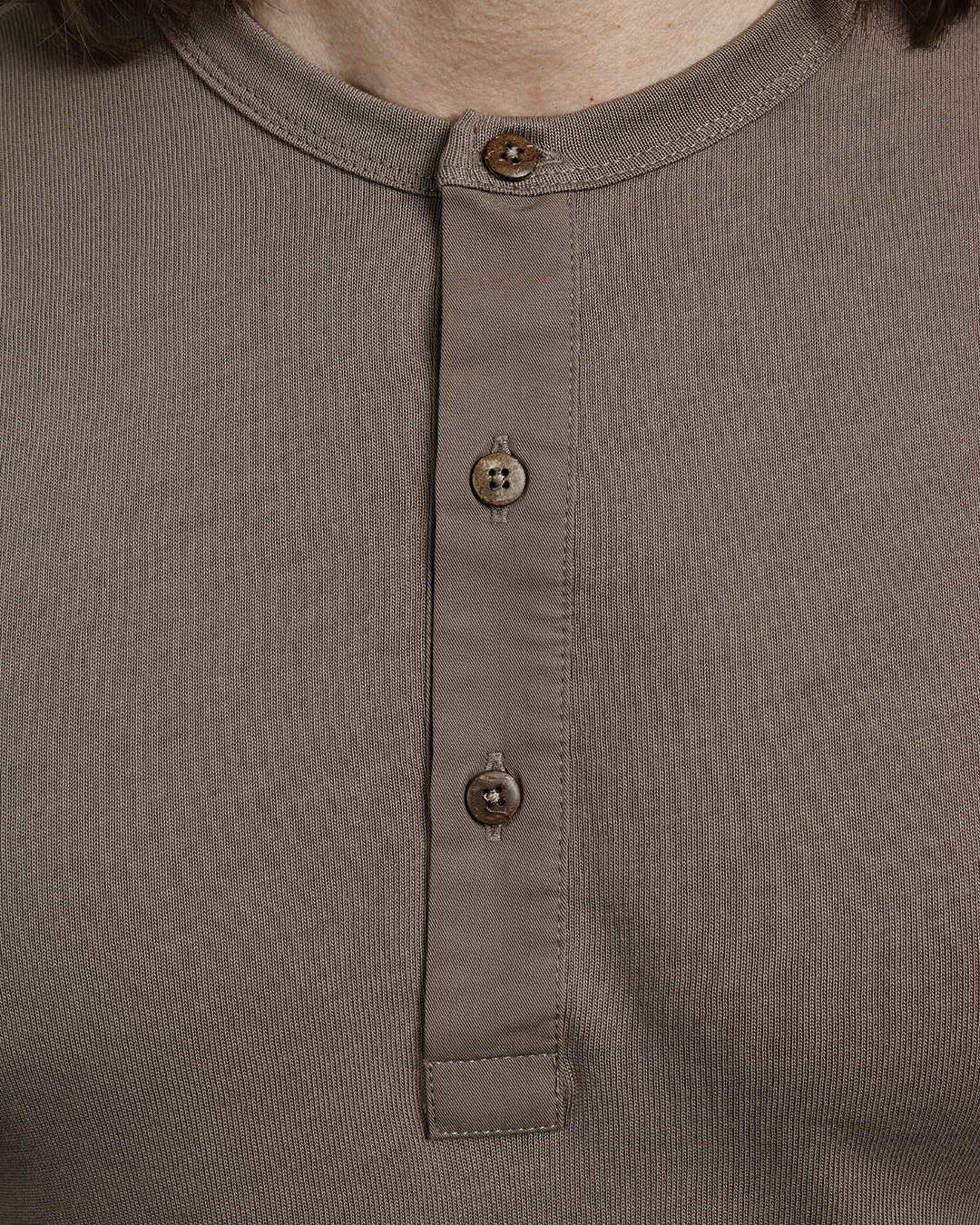 1927 Henley Long Sleeve Mud du00e9tail