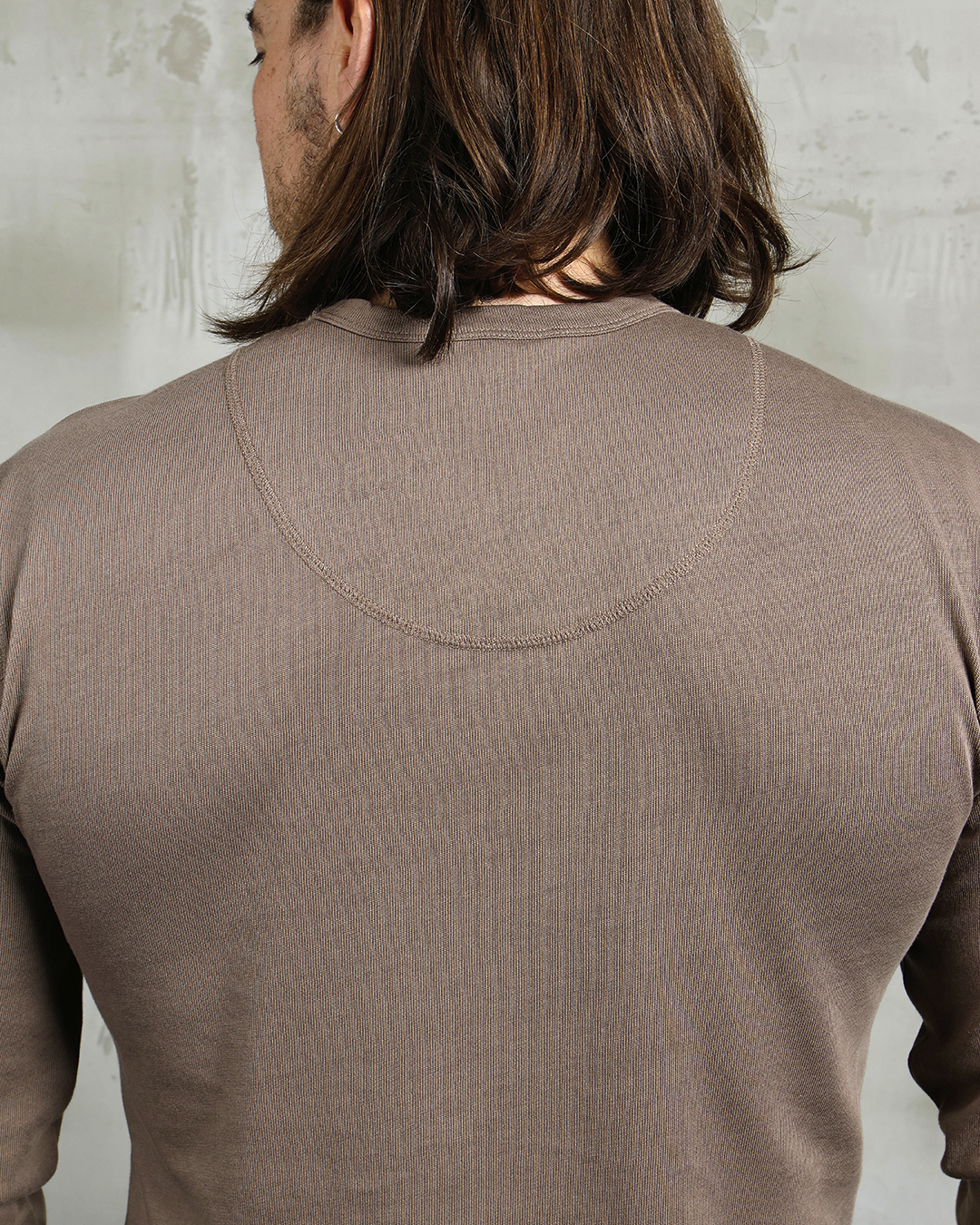 1927 Henley Long Sleeve Mud dos
