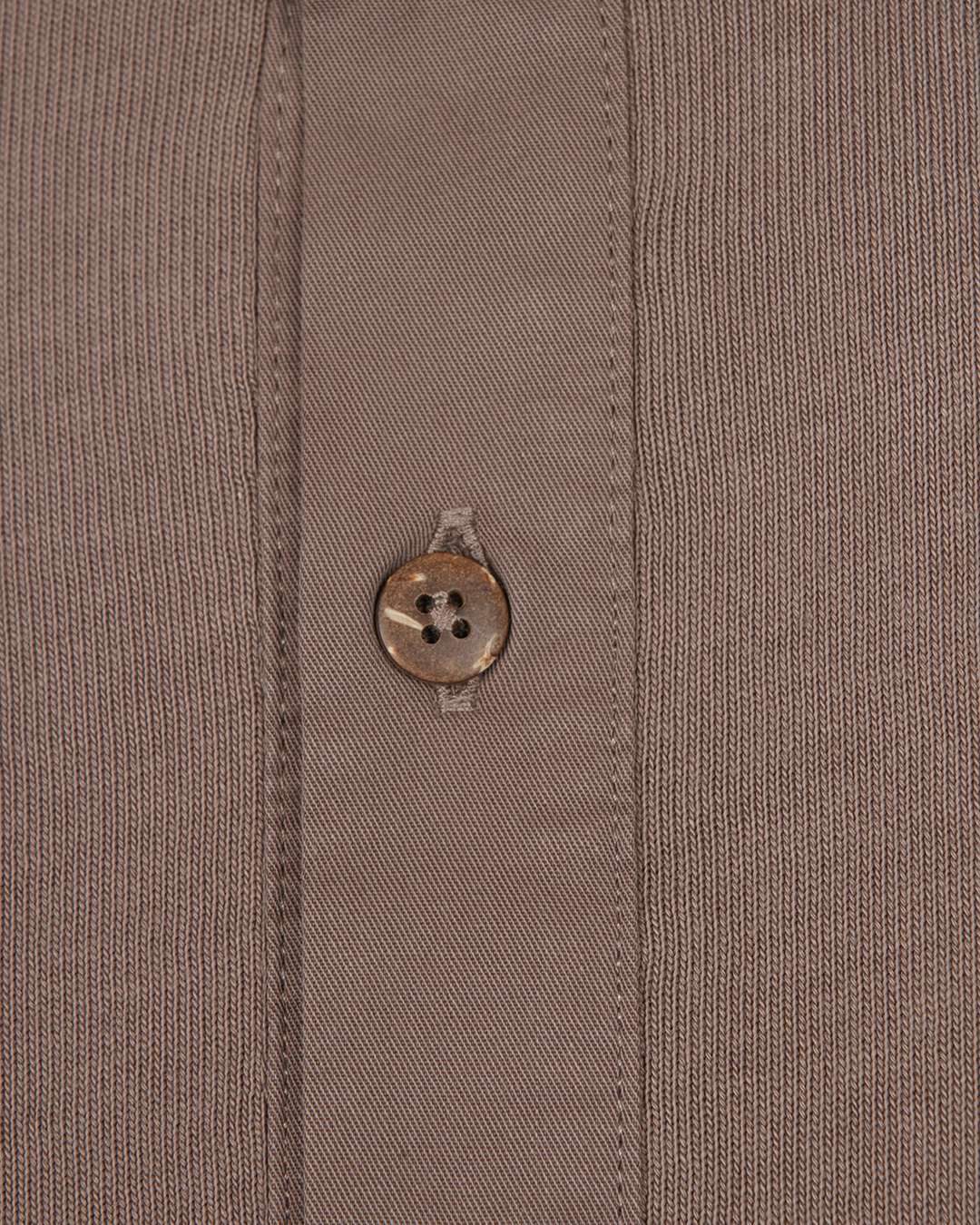 1927 Henley Short Sleeve Mud tissu