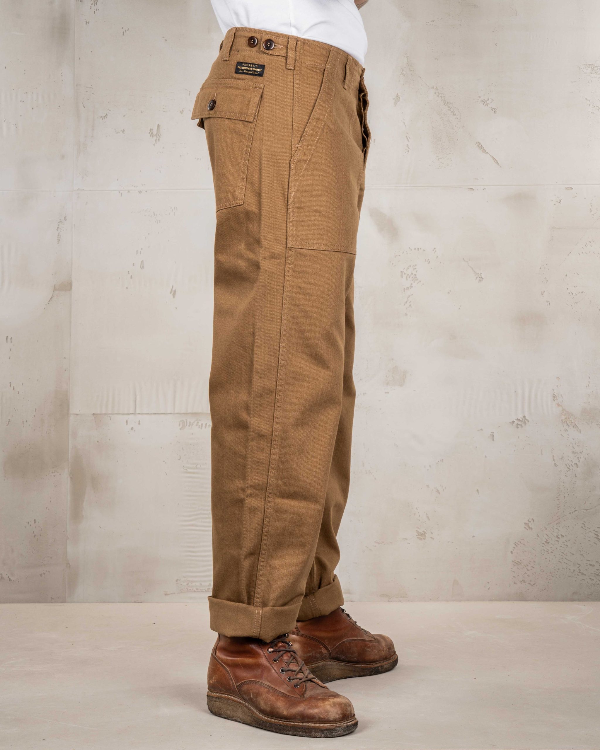 1962 OG-107 Pant Brown detail