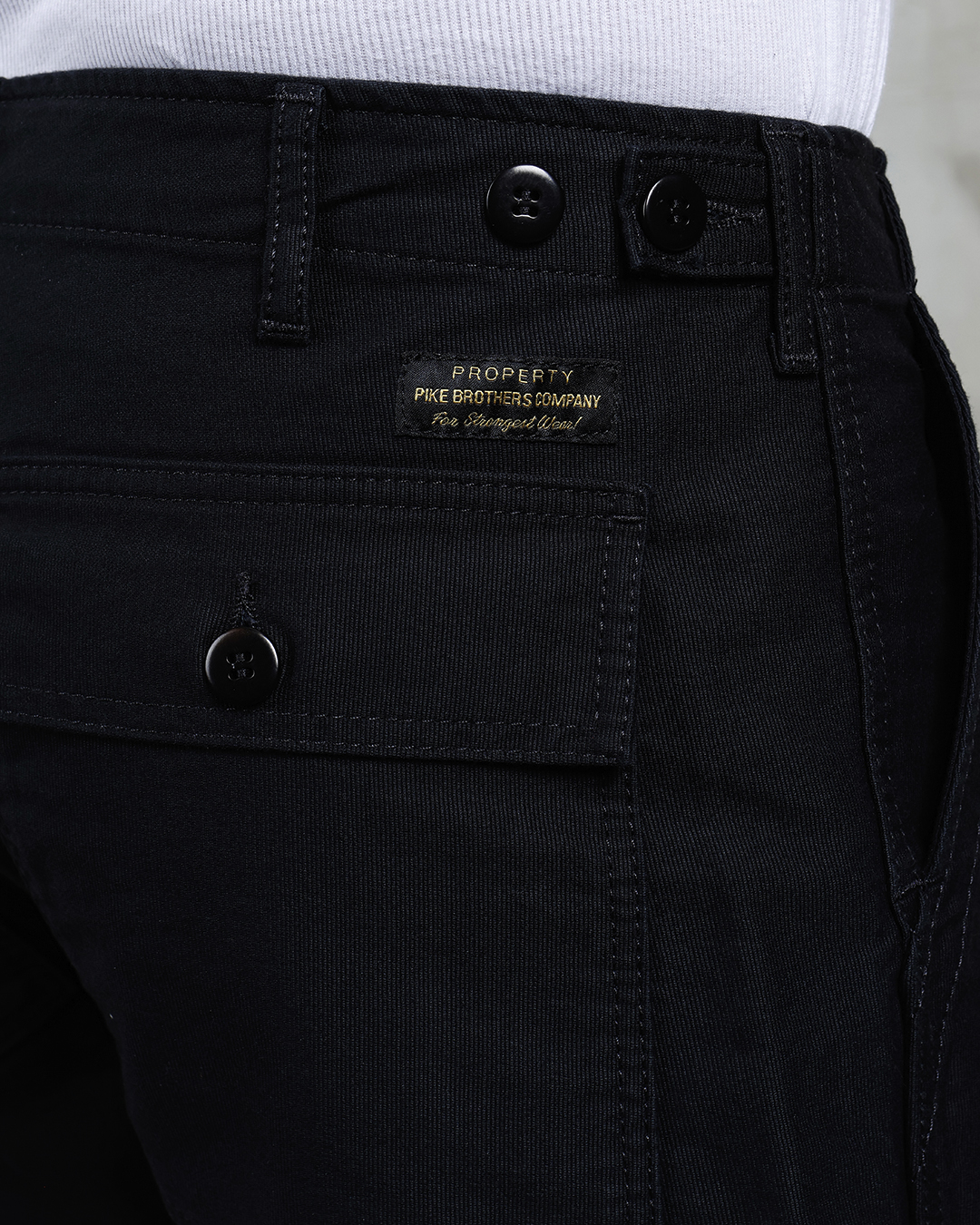 OG-107 Jungle Cloth Marineblaues Detail