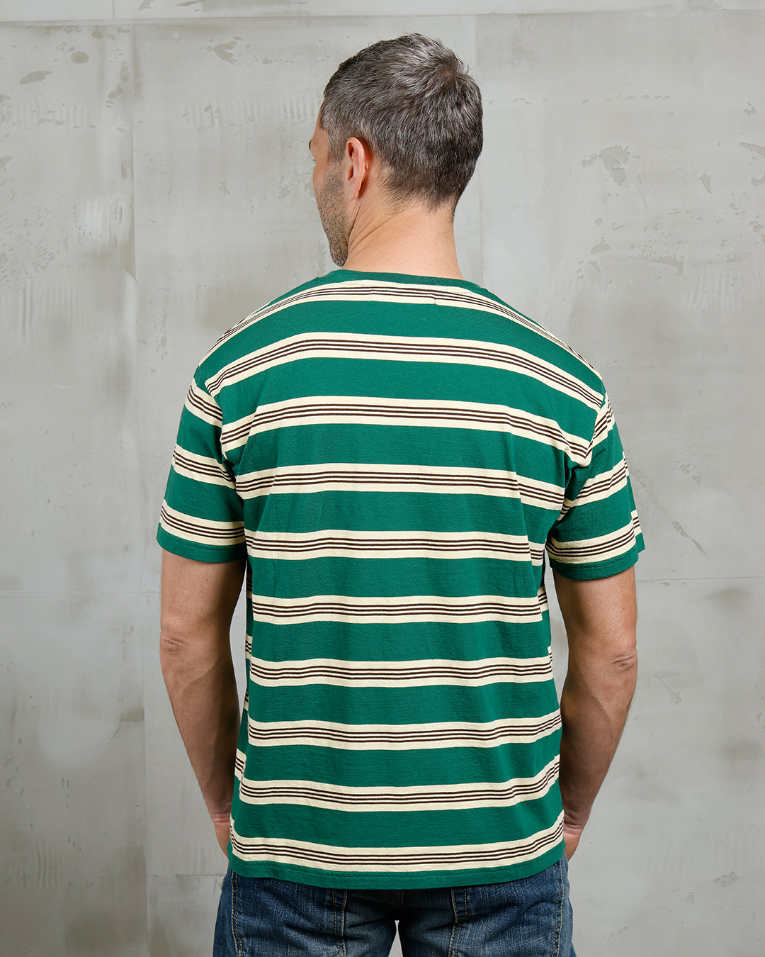 1971 Pocket Tee Malibu Green dos