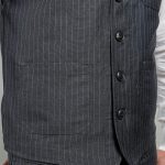 1937 Roamer Vest Chicago Grey du00e9tail