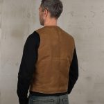 1937 Roamer Vest Waxed Tan dos