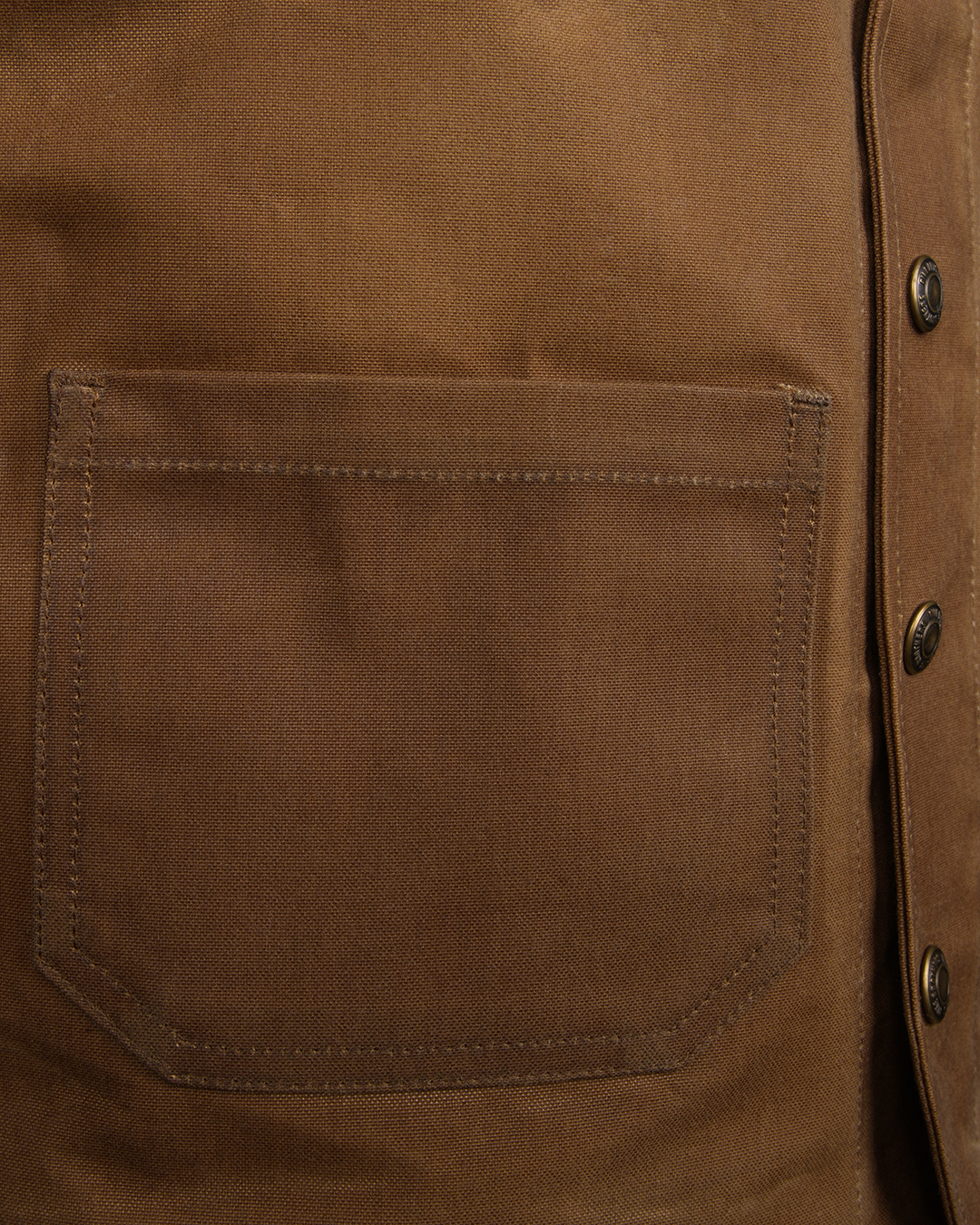 1937 Roamer Vest Waxed Tan poche