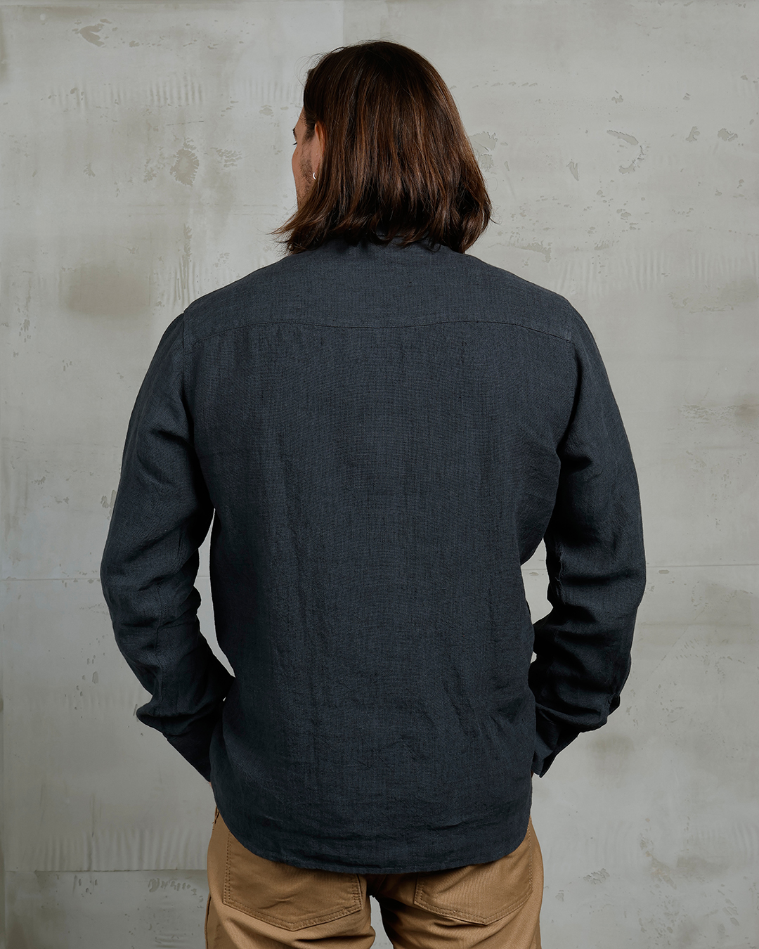 1932 Surveyor Shirt Clifden Navy dos