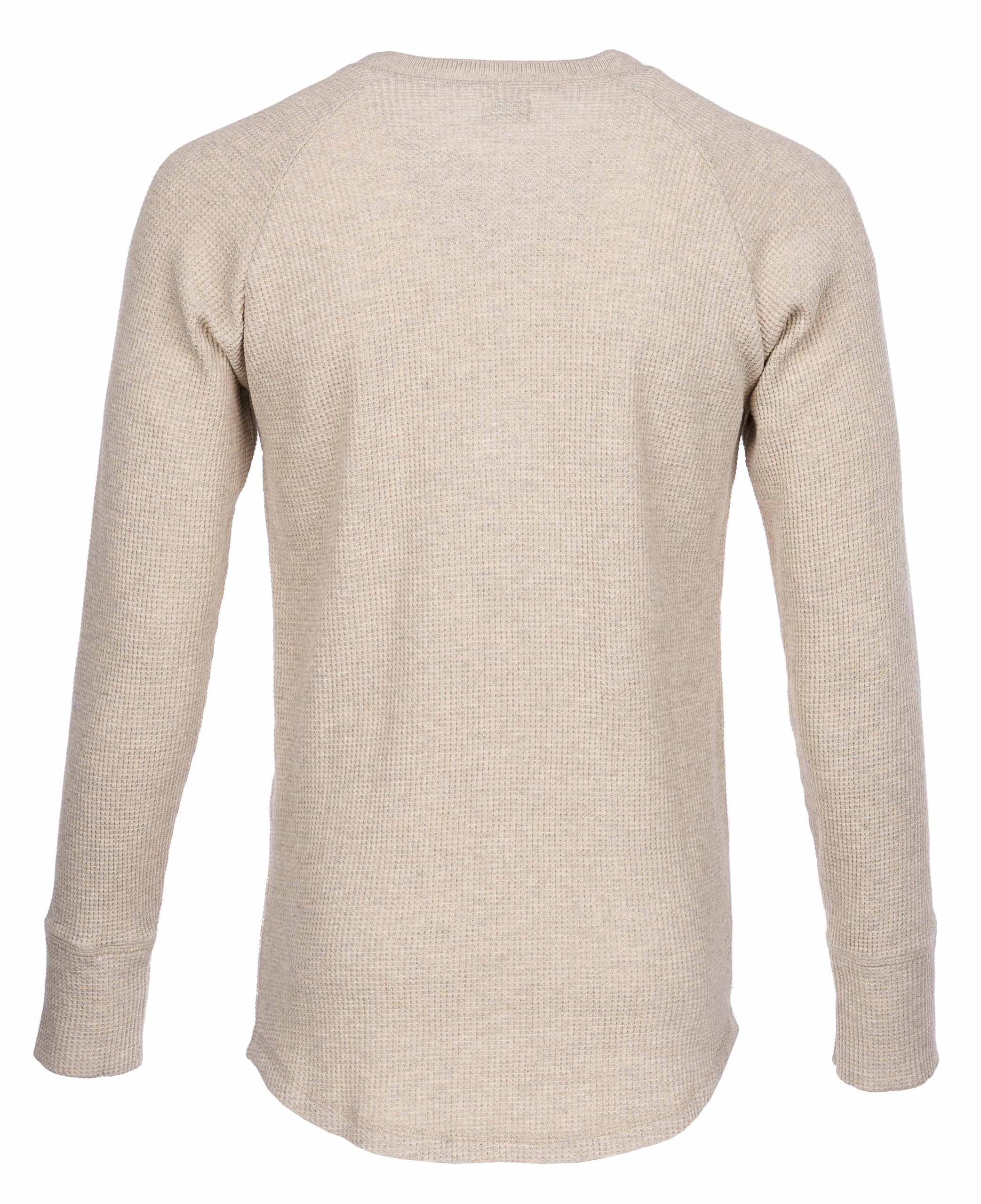 1936 Waffle Shirt Natural tissu