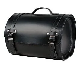 Borsa laterale da 32 litri, 42 x 29 x 26 cm — Pelle nera, Ledrie — disponibile presso Holdfast Marseille, distributore Ledrie in Francia