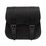 Sacoche latérale solo 18L — Cuir Noir Ledrie — disponible chez Holdfast Marseille, distributeur Ledrie en France