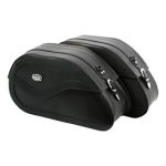 Sacoches latérales rigides 32L — Cuir Noir Ledrie — disponible chez Holdfast Marseille, distributeur Ledrie en France