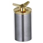 kustomtech-bouchon-essence-custom-harley-bouchon-a-souder-style-spinner-laiton-billet-poli-pour-reservoir-essence-et-huile