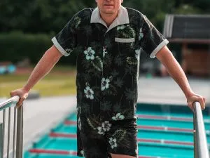 Zwart Cabana Shirt 1961 Cabana Shirt Entrega Black Pike Brothers