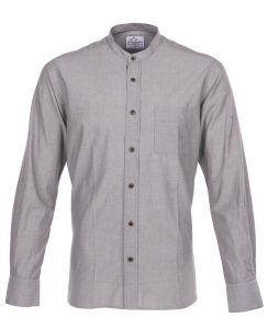 Chemise col mao chambray pierre 1923 Buccanoy Shirt Stone chambray Pike Brothers