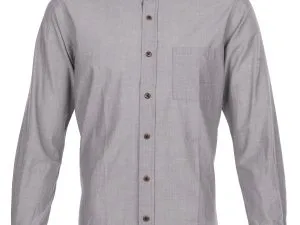 Chemise col mao chambray pierre 1923 Buccanoy Shirt Stone chambray Pike Brothers