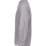 chemise gris pierre Pike Brothers, détail du tissu et des finitions