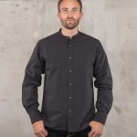 Chemise col mao waidoso bleu 1923 Buccanoy Shirt Waidoso Blue Pike Brothers