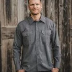 Chemise engineer noir 1932 Engineer Shirt Union black Pike Brothers