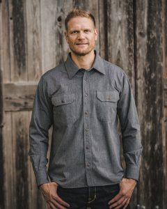 Chemise engineer noir 1932 Engineer Shirt Union black Pike Brothers