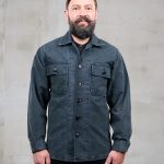 Chemise militaire og-107 noir 1962 OG-107 Shirt Grease Black Pike Brothers
