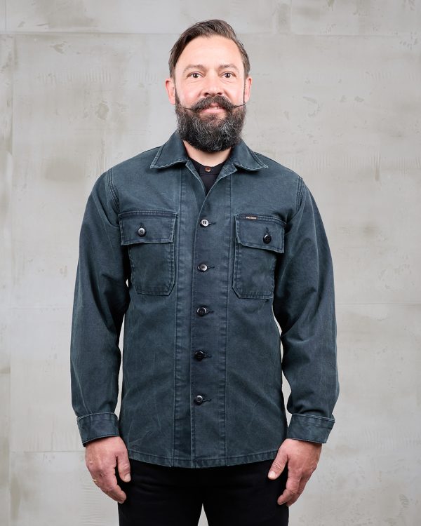 Chemise Militaire OG-107 Noir Homme - 1962 OG-107 Shirt Grease Black Pike Brothers
