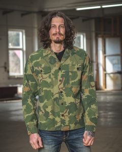 Camisa militar OG-107 verde 1962 Camisa OG-107 Mitchell Green Pike Brothers