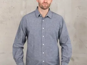 Blue Oxford Shirt 1954 Oxford Shirt Ocean Blue Pike Brothers