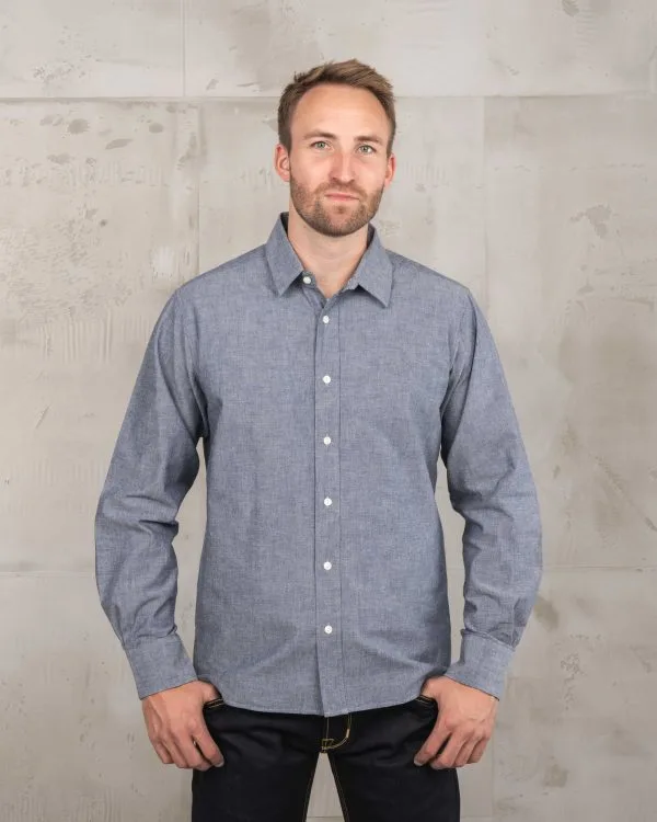 Men's Ocean Blue Oxford Shirt - 1954 Oxford Shirt Ocean Blue Pike Brothers