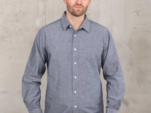 Chemise oxford bleu 1954 Oxford Shirt Ocean Blue Pike Brothers