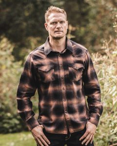 Chemise rider marron 1952 Rider Shirt Nashville brown Pike Brothers